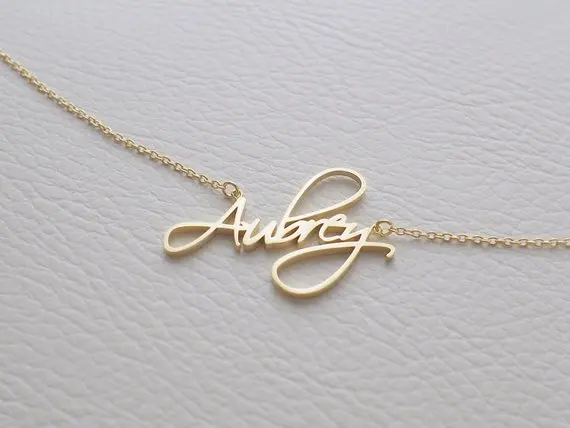 Stainless Steel Custom Child Necklace Baby Name Necklaces Women Kids Gifts Nameplate Jewelry Rose Gold Accessories
