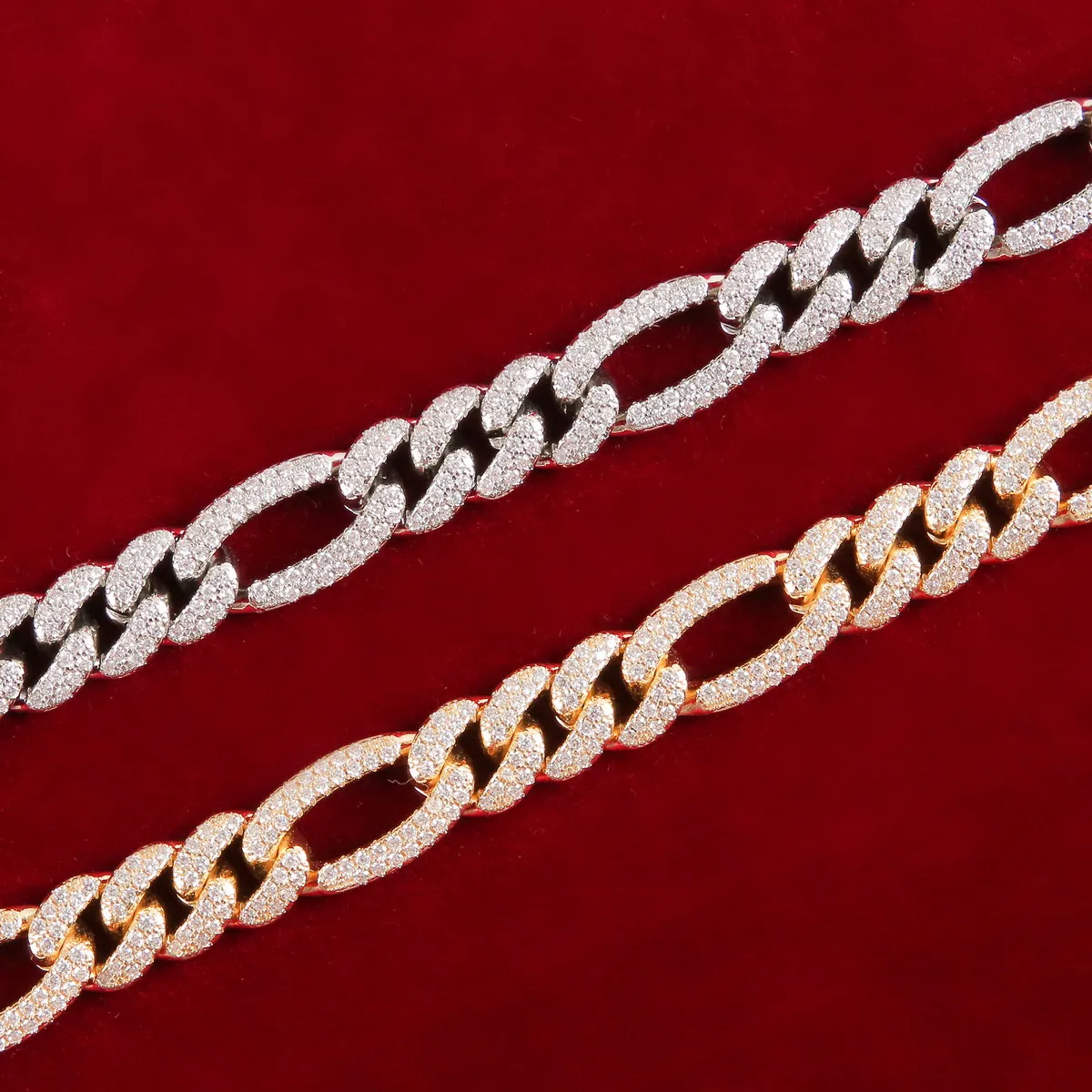 Aokaishen Figaro Cuban Link Chain for Man Necklace Gold Color Charms Rock Hip Hop Fashion Jewelry 2021 Trend Christmas Gift