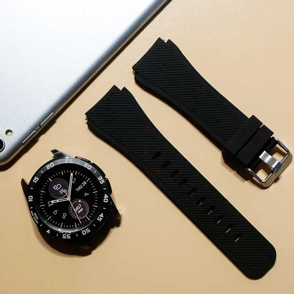 22mm 20mm Silicone Band for Samsung Galaxy Watch 7/6/5/pro/4 classic/active 2/Gear correa bracelet huawei watch gt 2 Pro Straps
