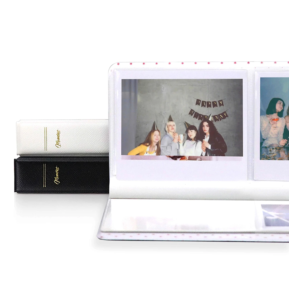 64 Pockets Photo Film Album Storage Book For 600 Film For Fujifilm Instax Wide 300 210 Film