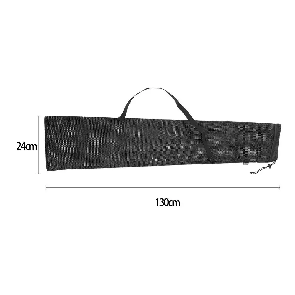 New Drawstring Mesh Kayak Paddle Bag Split Shaft Canoe Sup Board Paddle Bag with Sling Handle Paddles Cover Storage Mesh Bag