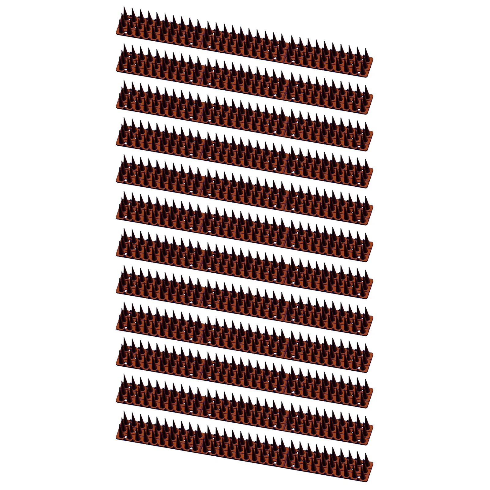 12pcs Fence Wall Spikes Cat Animal Anti-climbing Plastic Anti Theft For Garden Fences Invader Bird Spikes Dog Repeller