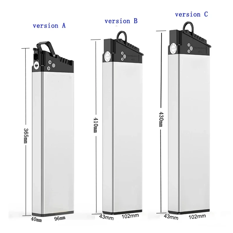 48V folding ebike battery 10.4Ah 12.8Ah 14Ah 36V 10Ah Foldable Electric Bike Batteries for samebike LO26 20LVXD DCH006 battery