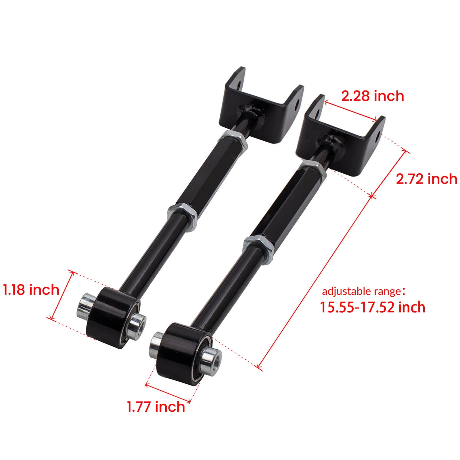 Adjustable Control Camber Arms Toe Kit w/Ball Joints For Acura TSX  2008 2009 2010 2012 2013