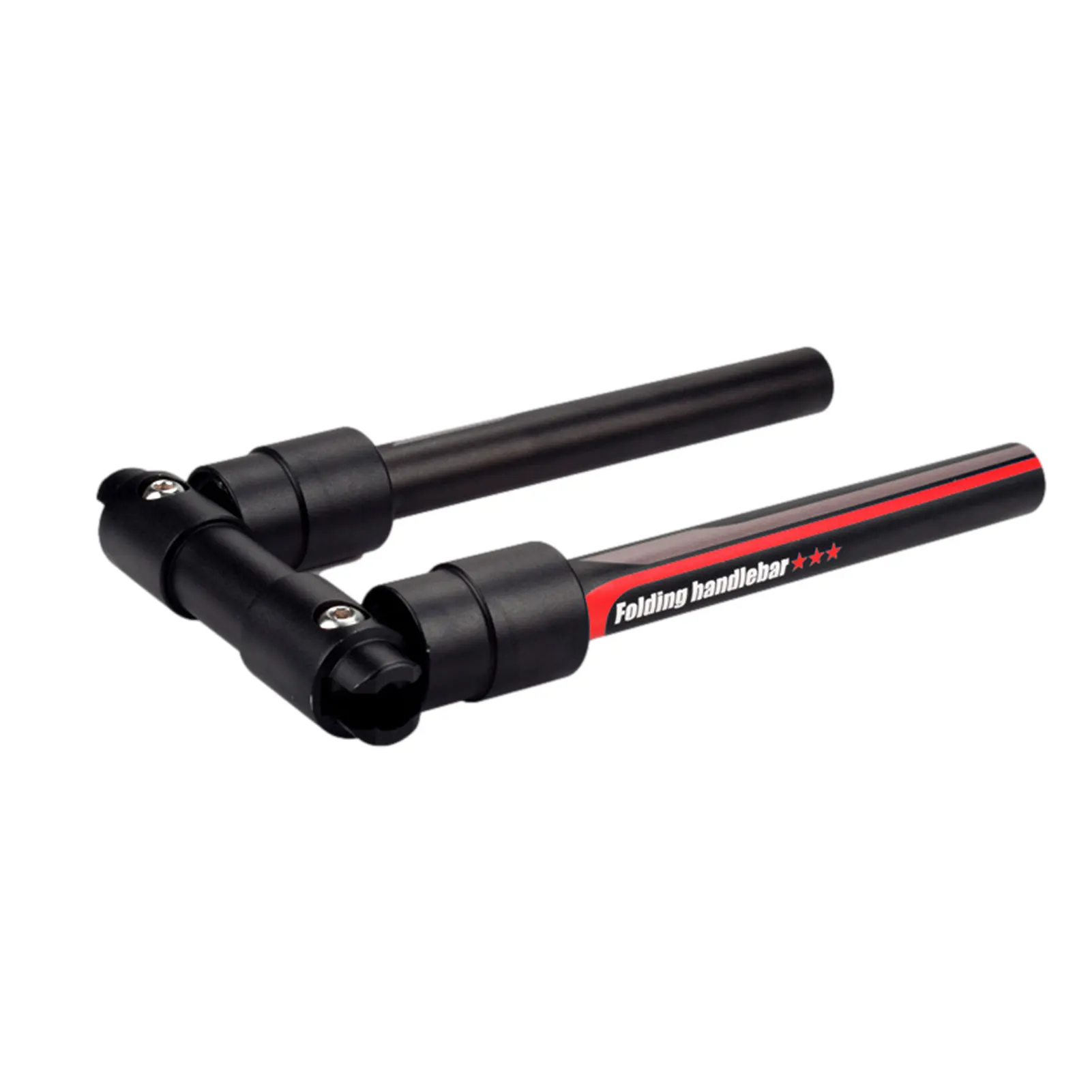 Bike Folding Handlebars Aluminum Alloy Foldable Bike Handle Bars, Quick Release Space-saving Cycling Bicycle Handlebars