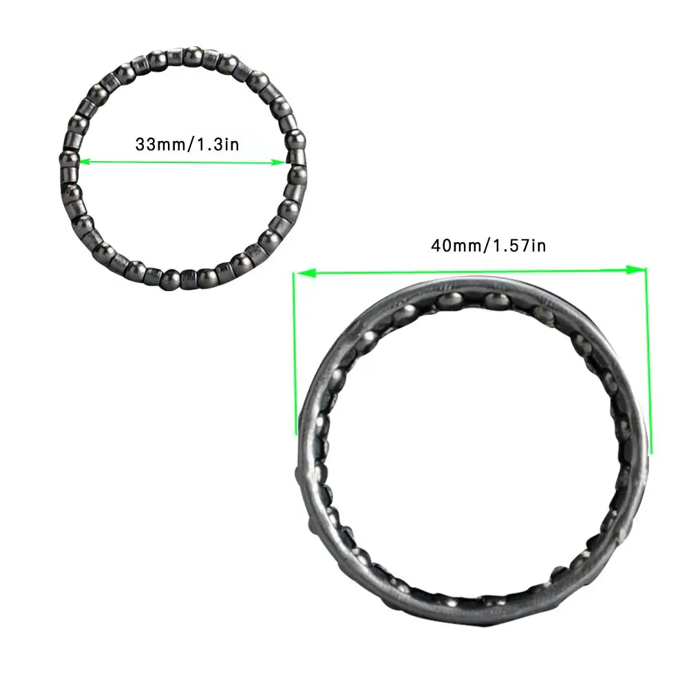1pcs 30/20/25/40mm Frame Front Fork Bead Bicycle Headset Bearing Steel Ball Retainer for Cycling Bike Part Bicycle Accessories