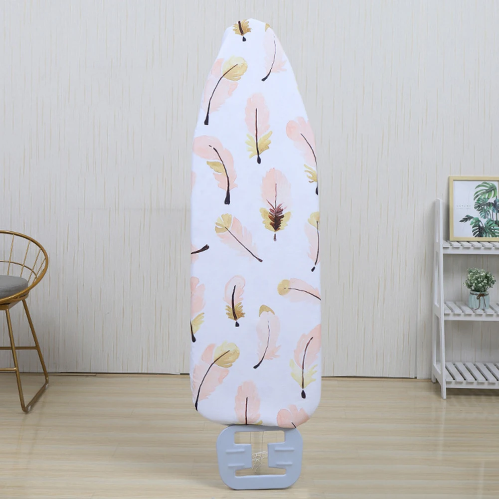 140*50cm Super Extra Wide Drawstring Ironing Board Cover High Temperature Resistance Spring Flowers Covers Tabla De Planchar