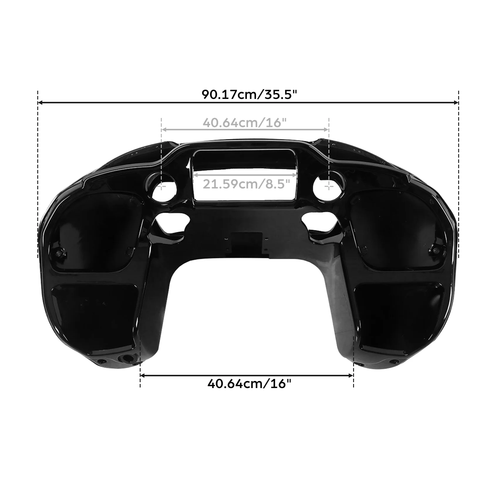 Motorcycle Inner & Outer Fairing For Harley Road Glide FLTRX 2015-2023 2020 Storage Glove Box Air Duct Speaker Cover 2019 2018