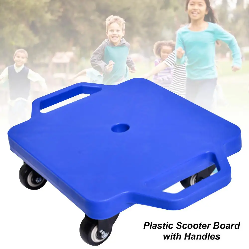 Scooter Board Safety Guard Scooters With Safety Handles Outdoor Indoor Fitness Balance Board For Children Kids Teenagers Adults