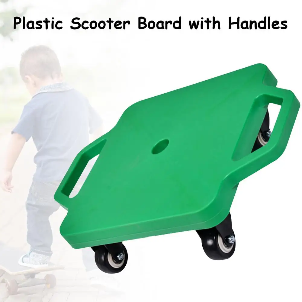 Scooter Board Safety Guard Scooters With Safety Handles Outdoor Indoor Fitness Balance Board For Children Kids Teenagers Adults