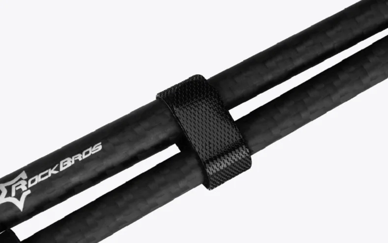 ROCKBROS MTB Cycling Bike Bicycle Adjustable Anti-skid Kickstand Carbon Parking Rack Stand Foot Support Bike Bicycle Accessories