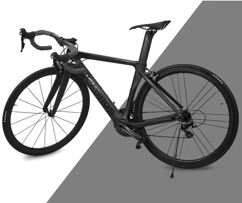 ROCKBROS MTB Cycling Bike Bicycle Adjustable Anti-skid Kickstand Carbon Parking Rack Stand Foot Support Bike Bicycle Accessories