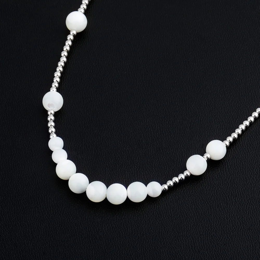 GUCY 8MM Pearl  Necklace Women  Jewelry Fashion Hip Hop Rock Jewelry
