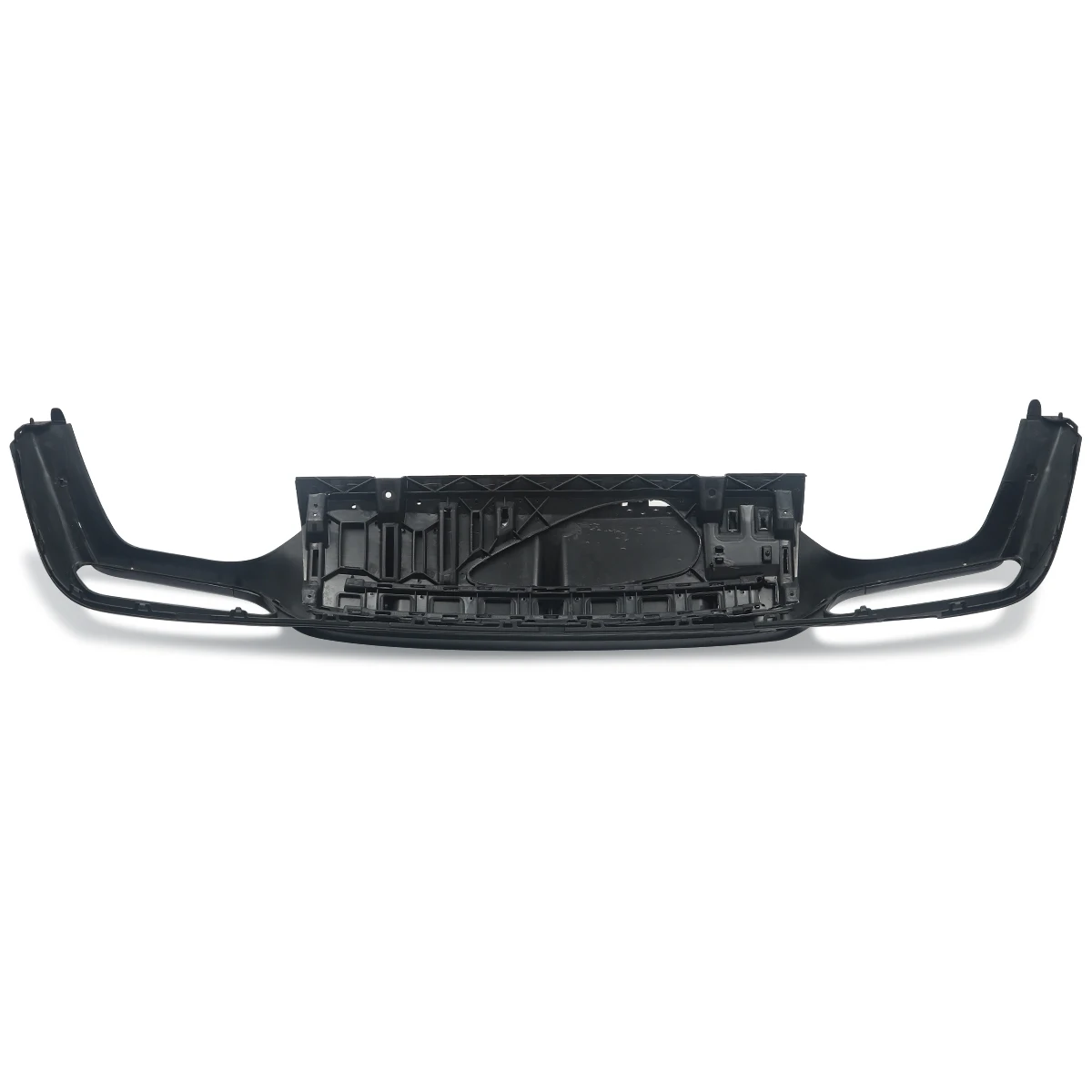 For Mercedes-Benz W213 AMG E63 Style Carbon Rear Bumper Diffuser with Exhaust Tips Glossly Black