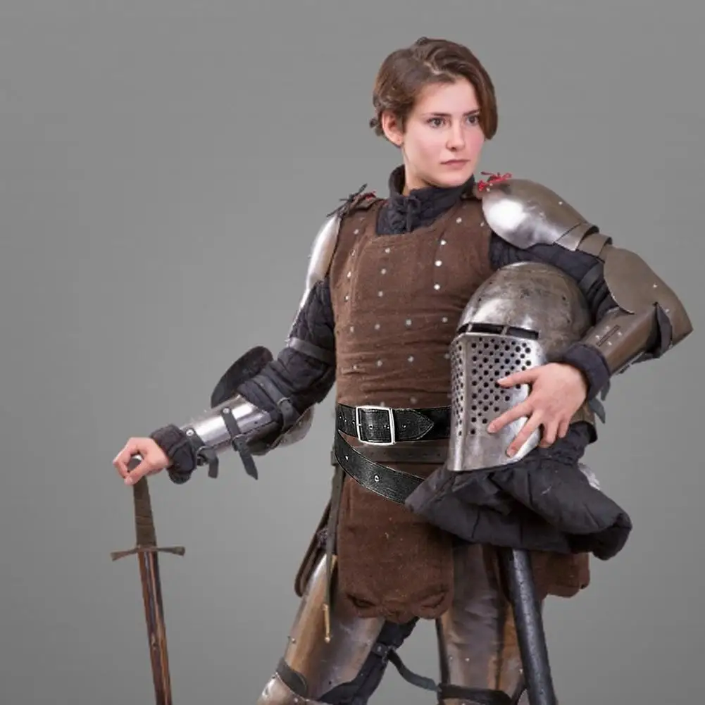 NEW Adult Medieval Retro Shoulder Strap Sword Holder Sheath Scabbard Frog Larp Knight Costume Gear Rapier Ring Belt Holster