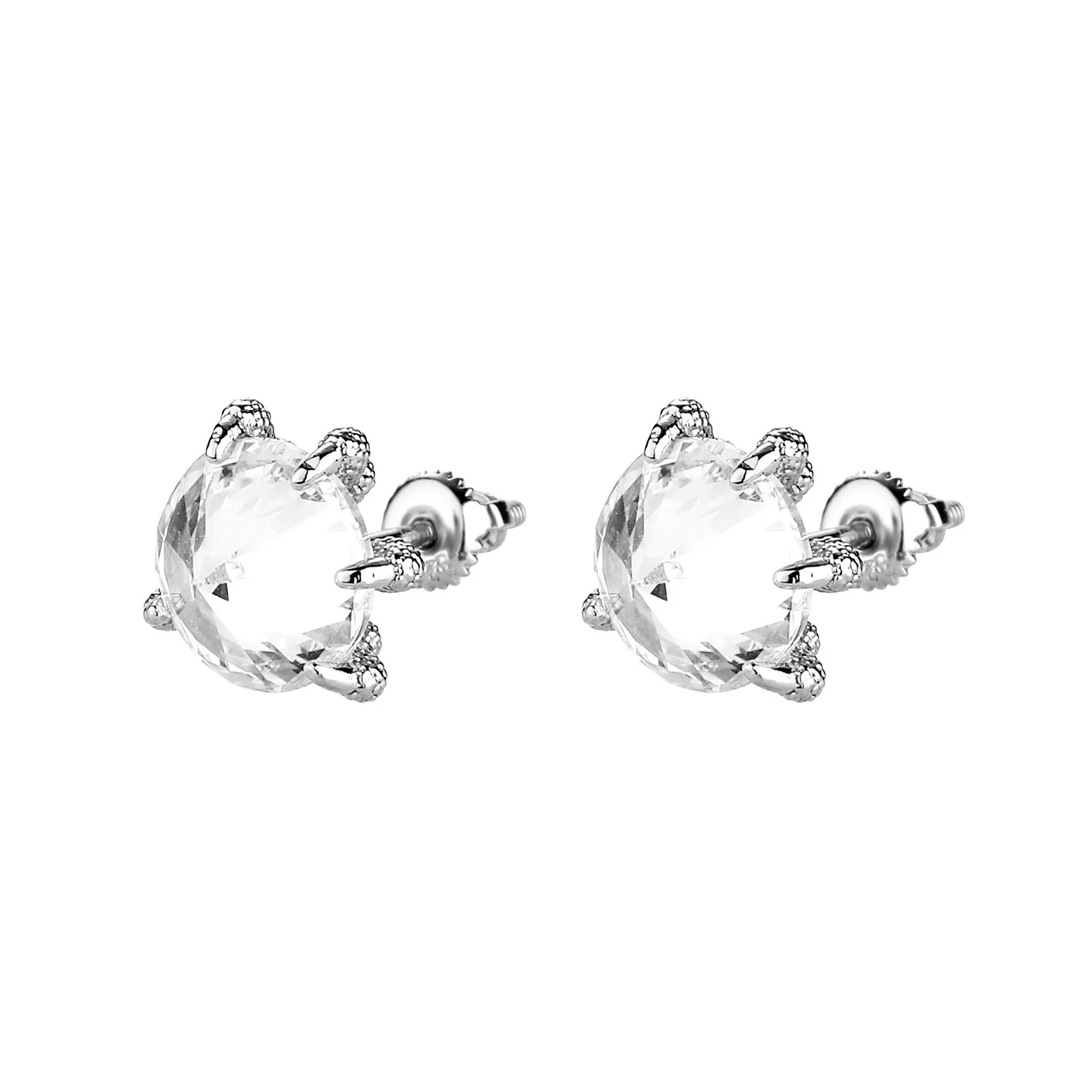 GUCY Personalized Earrings Sparkle Bling Women Micro Paved Earring AAAA Cubic Zircon Fashion Jewelry Gift