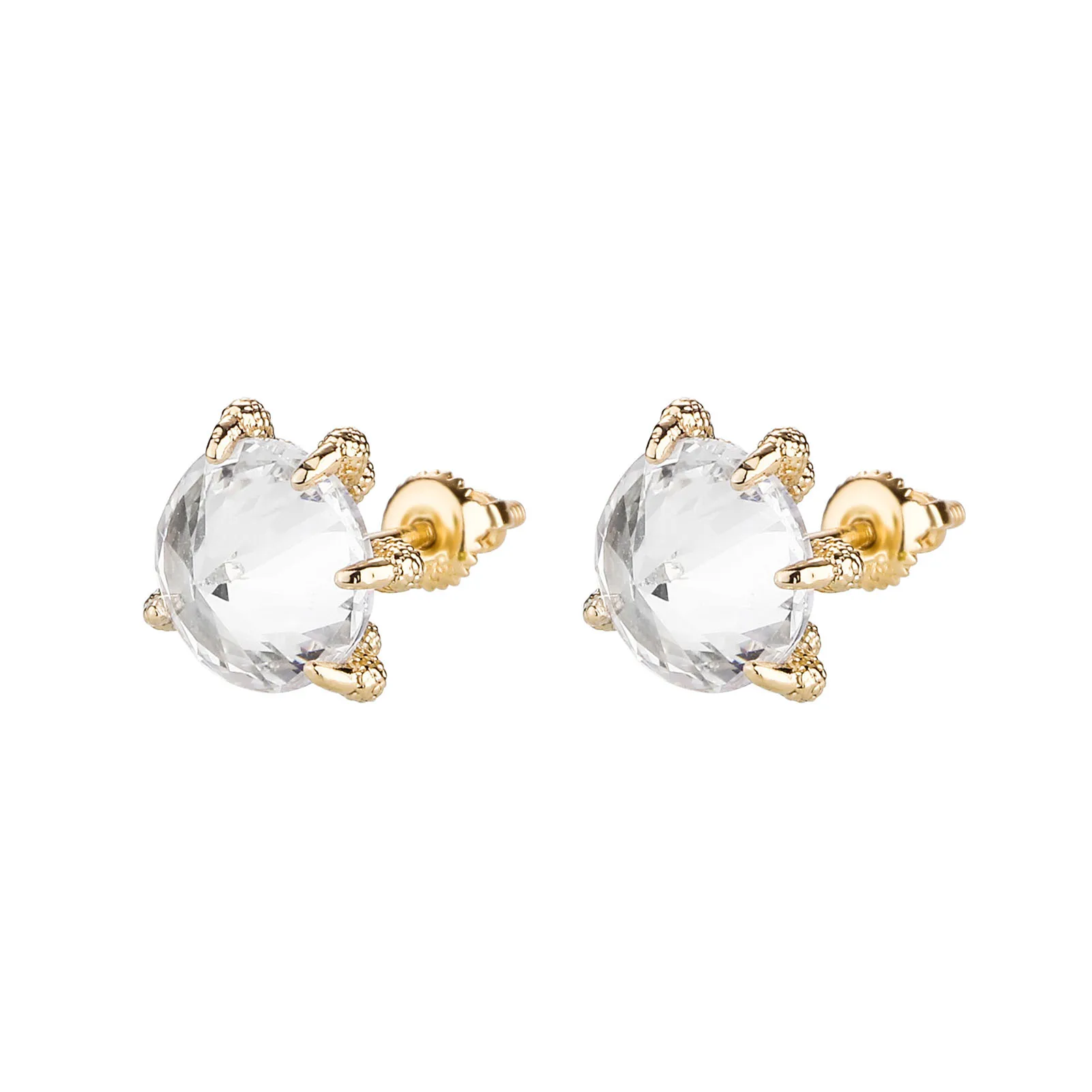 GUCY Personalized Earrings Sparkle Bling Women Micro Paved Earring AAAA Cubic Zircon Fashion Jewelry Gift