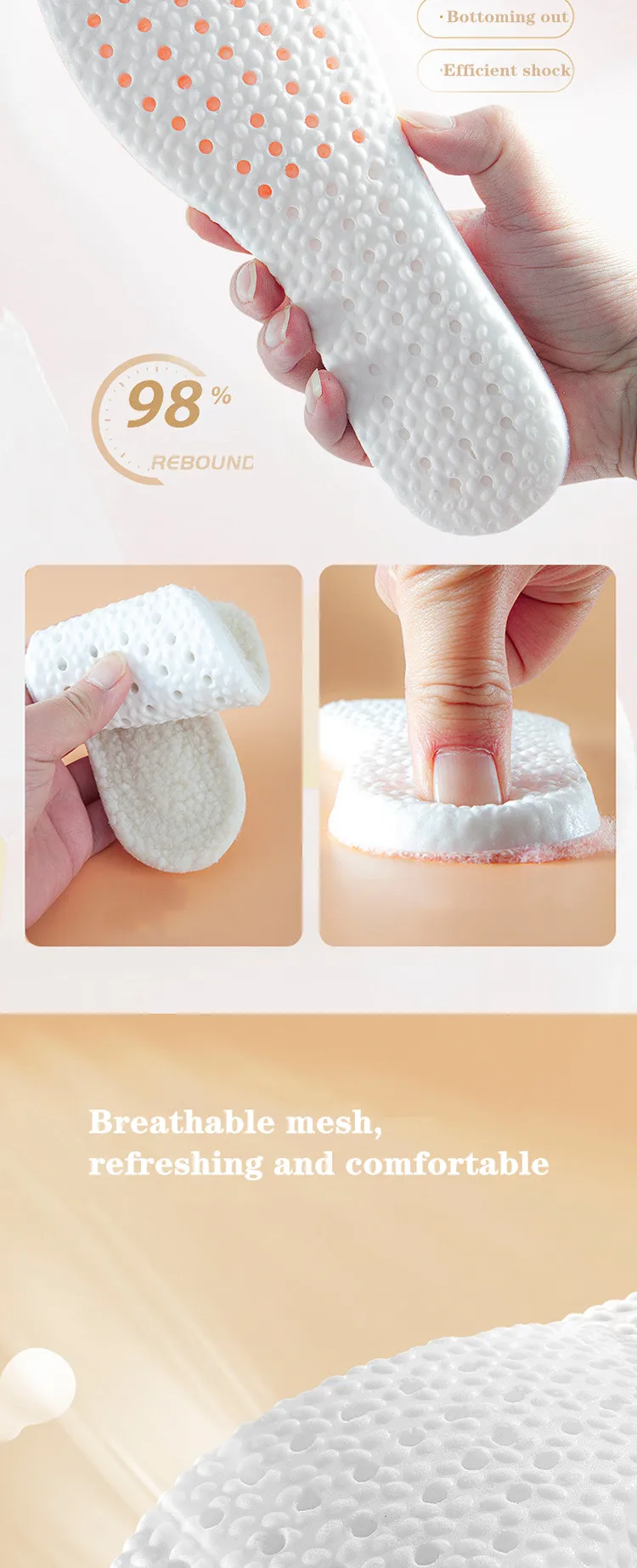 Warm Heated Cashmere Thermal Insoles Thicken Soft Breathable Winter Sport Shoes EVA Insole Insert Man Woman Boots Pad Sole