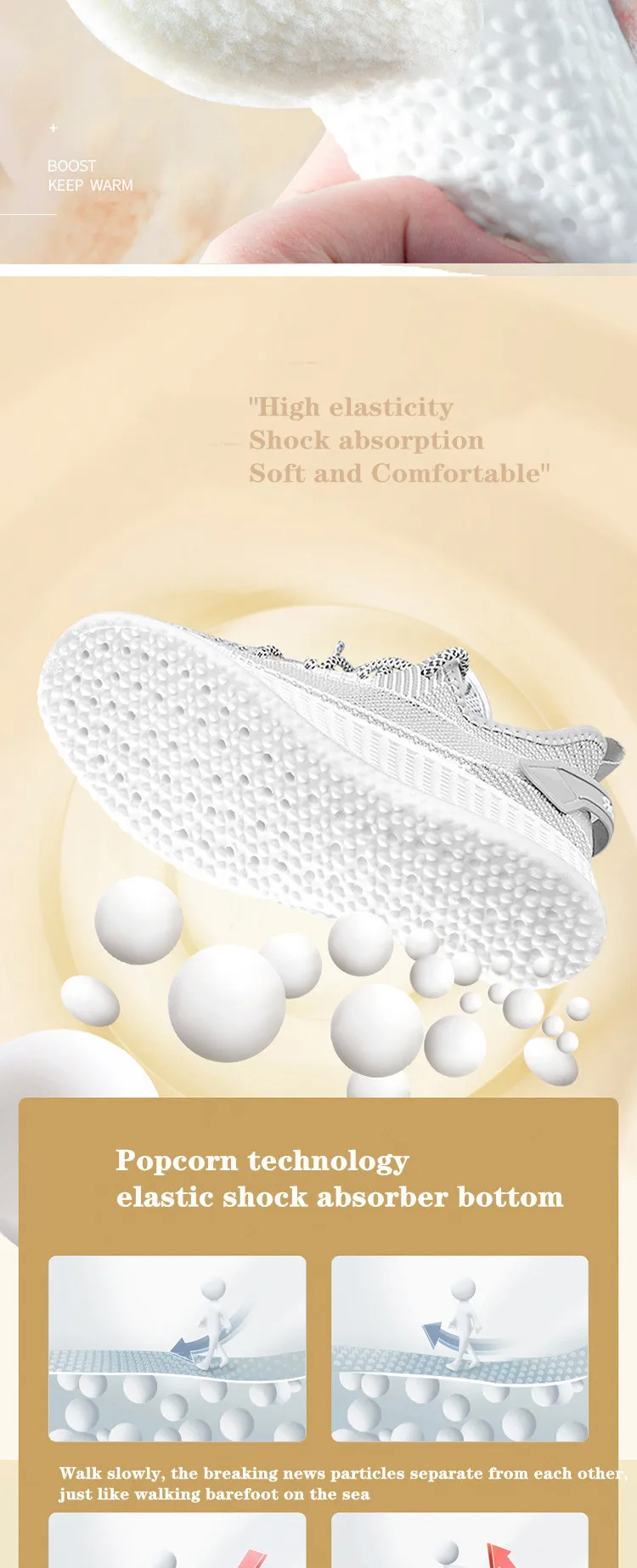 Warm Heated Cashmere Thermal Insoles Thicken Soft Breathable Winter Sport Shoes EVA Insole Insert Man Woman Boots Pad Sole