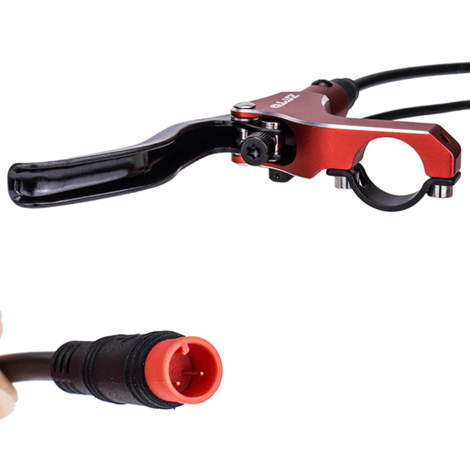 Bicycle Hydraulic Disc Brake Kit Bike Front Rear Lever Electric Vehicle Power Off Oil Brake Electric Scooter Disc Brake Lever