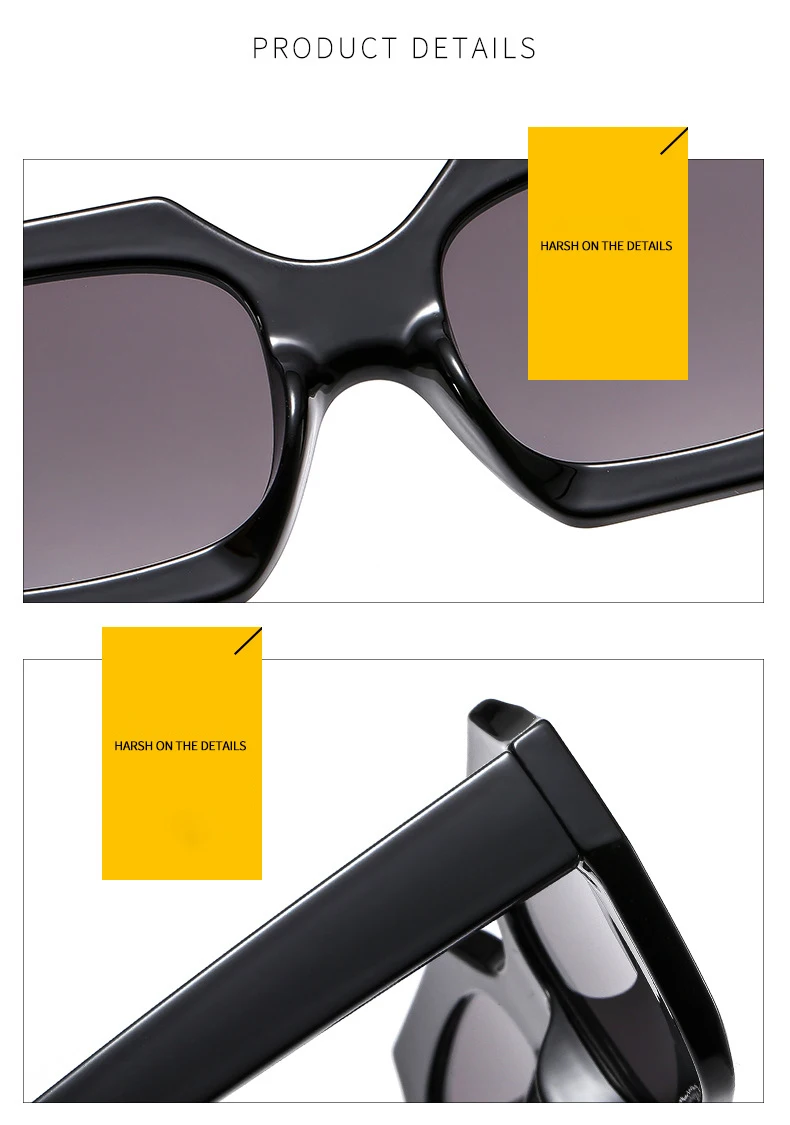 SORVINO Small Polygon Rectangle Women Sunglasses Fashion Retro Brand Designer Square Sun Glasses Men Classic White Shades UV400
