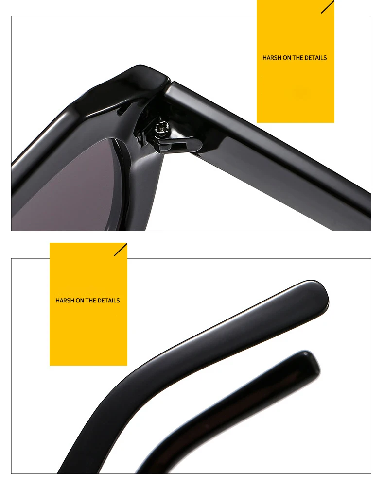 SORVINO Small Polygon Rectangle Women Sunglasses Fashion Retro Brand Designer Square Sun Glasses Men Classic White Shades UV400