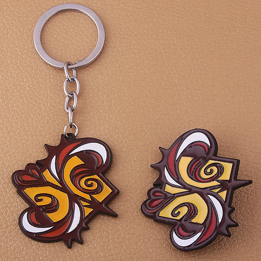 Anime SK∞ SK8 the Infinity Keychain Langa Reki S Logo Badge Key Chain for Women Men Car Keyring Jewelry Accessories