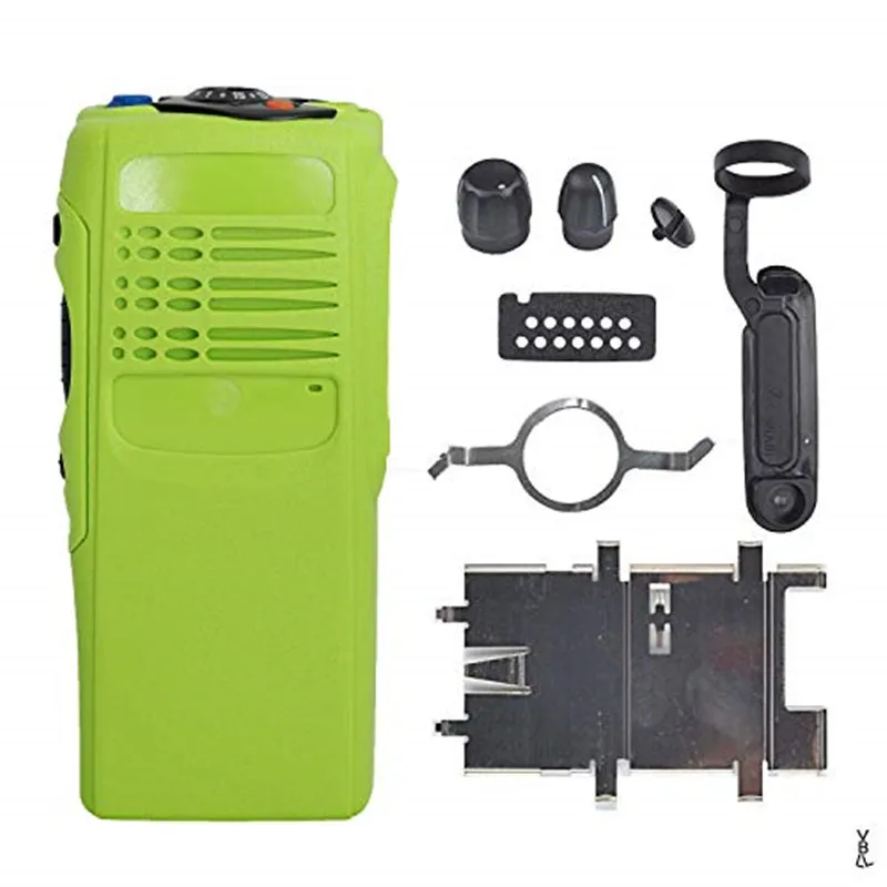 Green PMLN4216 Walkie Replacement Housing Case Kit for HT750 GP328 GP340 MTX900 PRO5150 PRO5350 PTX700 Two Way Radio Cover