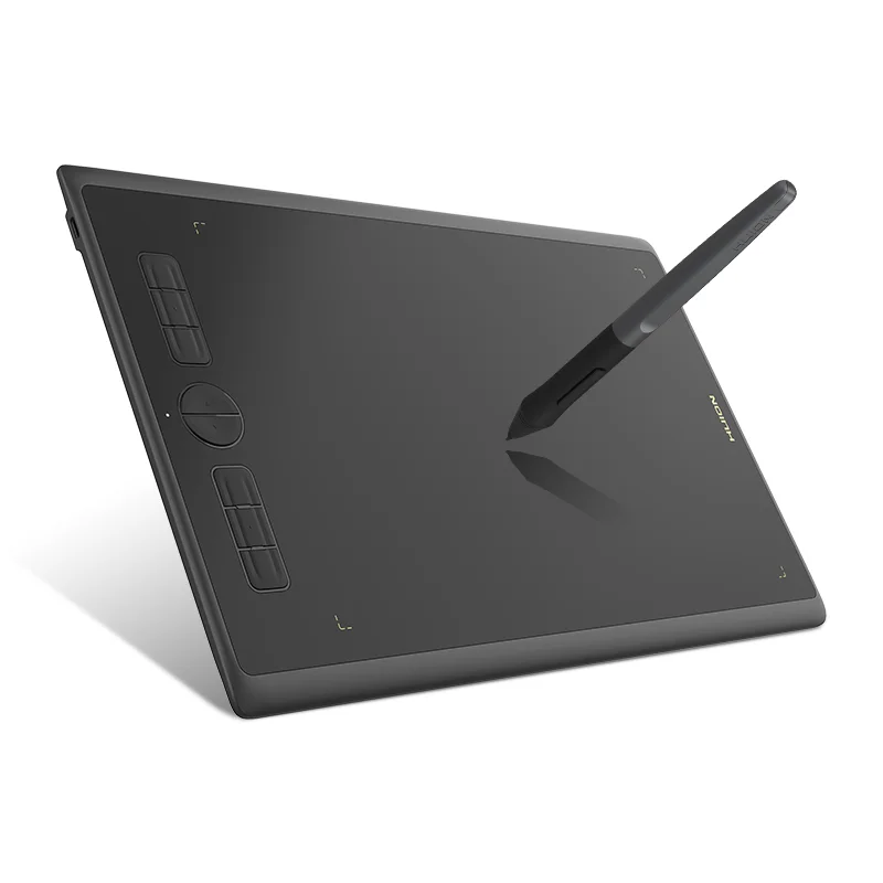 HUION Graphics Tablets H420X H580X H610X Portable Pen Tablets Digital Drawing Design Animation Artist Board Android OS Supported