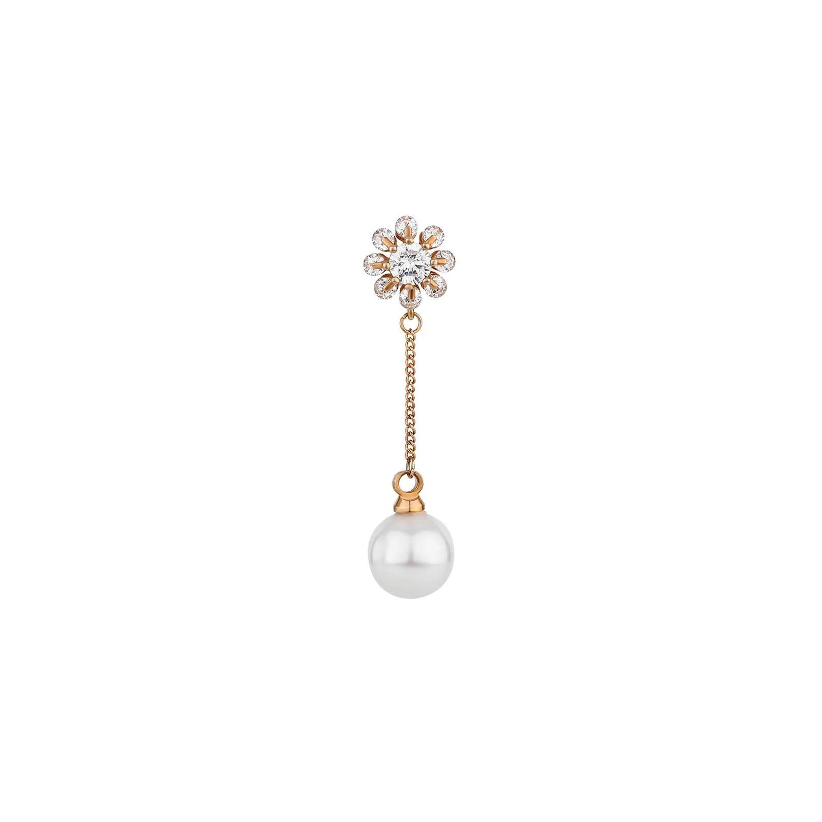JINAO 2021 NEW Long Earrings With Pearl Pendant High Quanlity Freshwater Pearl Earings Wedding Earrings Jewelry Gift