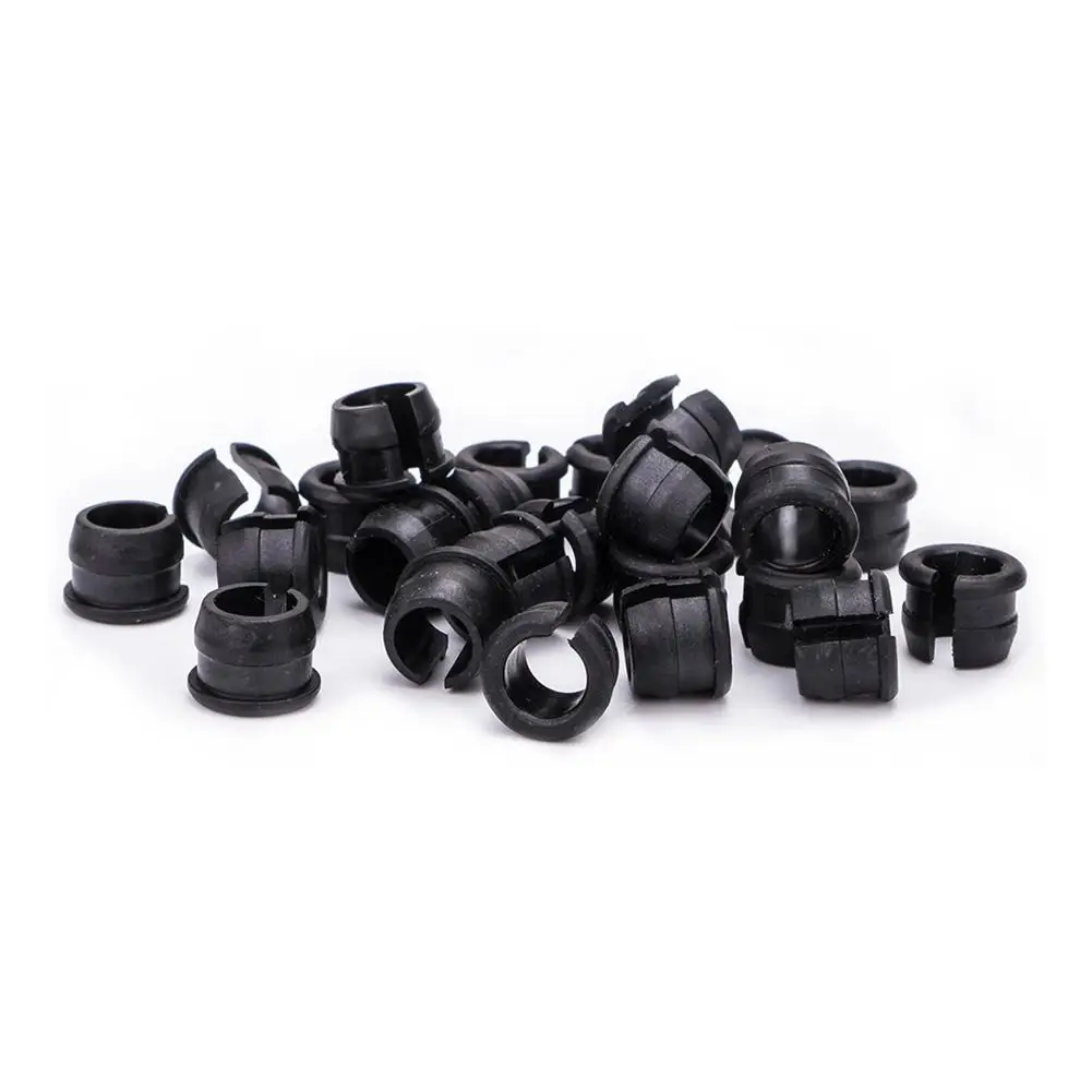10PCS Mountain Bike American Valve Adapter Valve Conversion Set Rim Protection Gas Air Nozzle Glue Pad Tube Tire Gasket Rim Tube