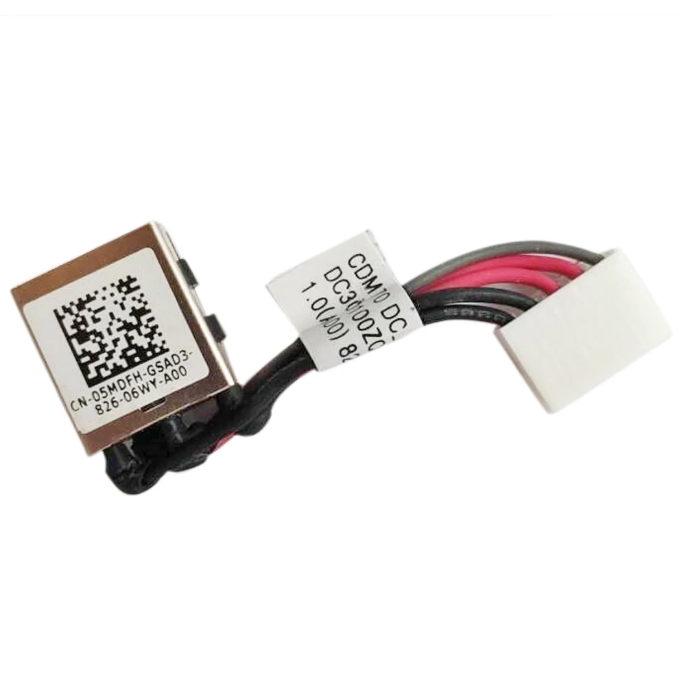 Laptop DC Jack Socket Charging Power Port Connector Plug For DELL Latitude 5480 5488 5490 5491 5495 5MDFH 05MDFH DC30100ZD00