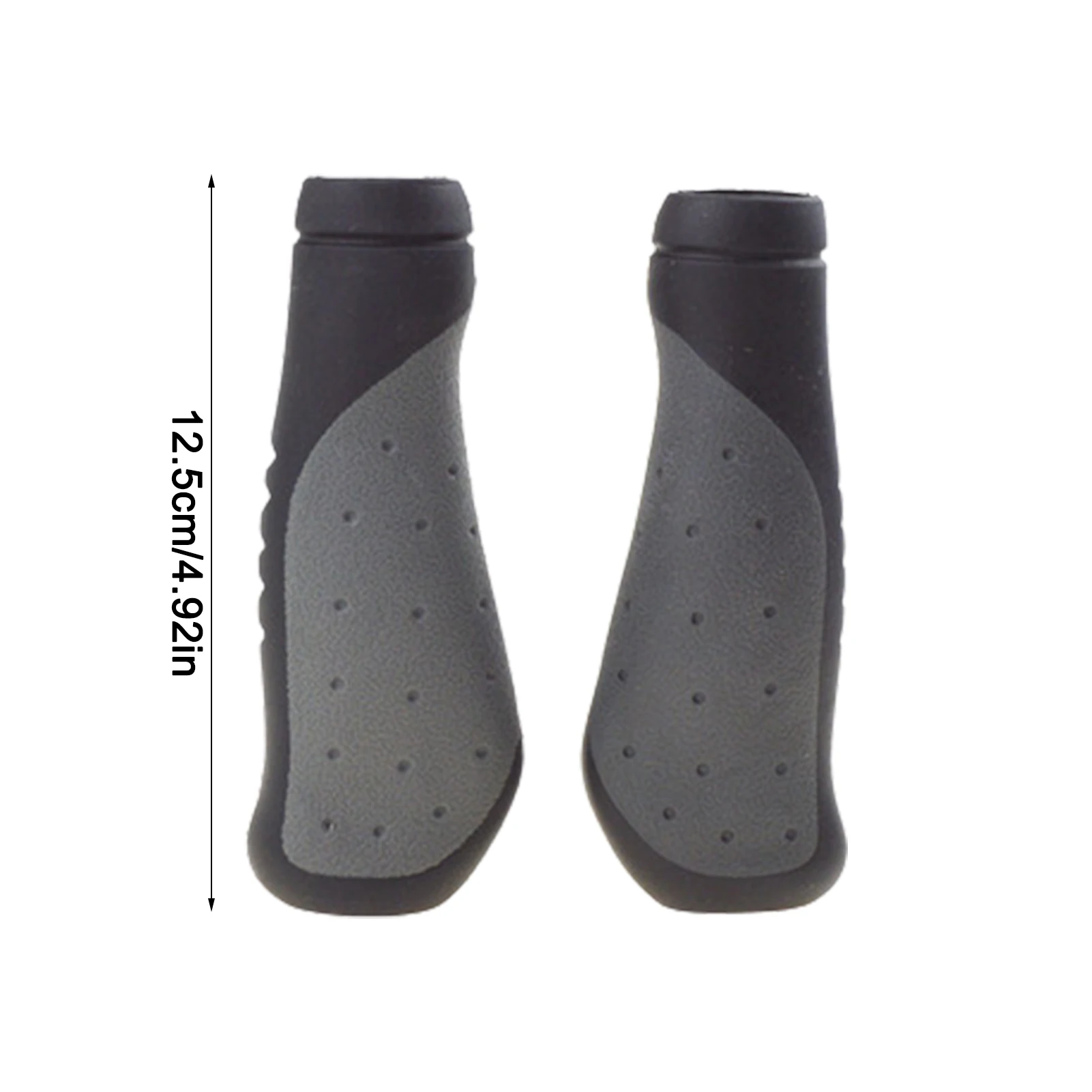 Bicycle Handlebar Grips TPR Rubber MTB Road Bike Hand Bar Grips Long Short Hand Rest 125mm 92mm For Cycling Bike Accessories