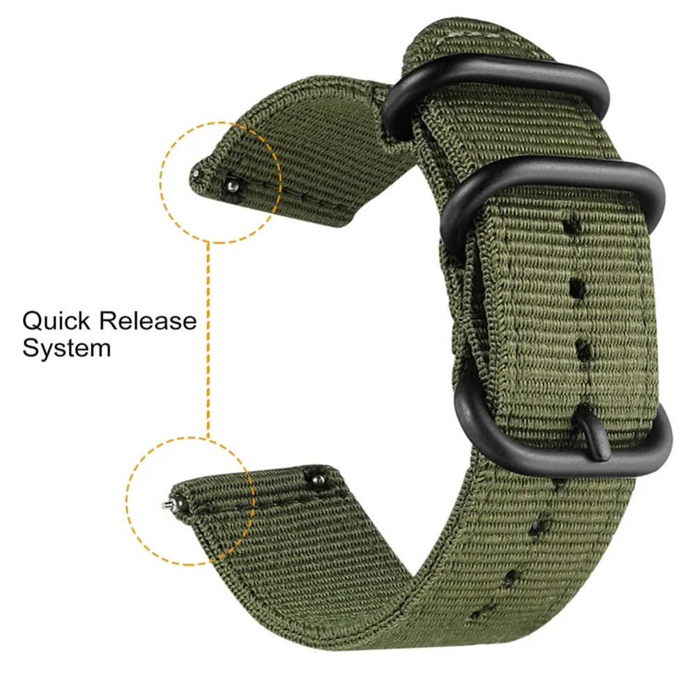 Nylon band for Huami Amazfit GTS 4 3 2 2e GTR 4 2 3 Pro smartwatch Bracelet correa Amazfit Bip/stratos/2/2e/mini/47mm/lite strap