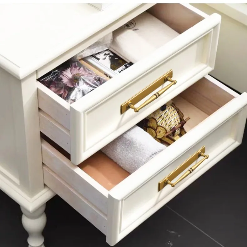 American Style Traditional Vintage Antique Brass Cabinet Handles Kitchen Cupboard Pulls Drawer Knobs for Furniture Hardware
