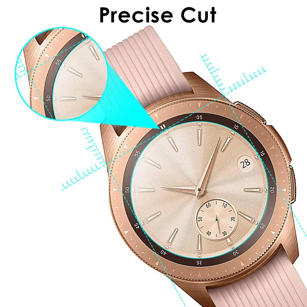 Soft Glass For Samsung Galaxy Watch 4 44mm 40mm smart watch 3D HD All-around Protector Galaxy Active 2 Screen Protector Film