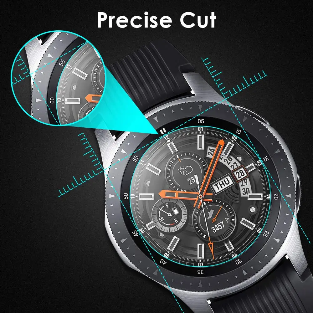 Soft Glass For Samsung Galaxy Watch 4 44mm 40mm smart watch 3D HD All-around Protector Galaxy Active 2 Screen Protector Film