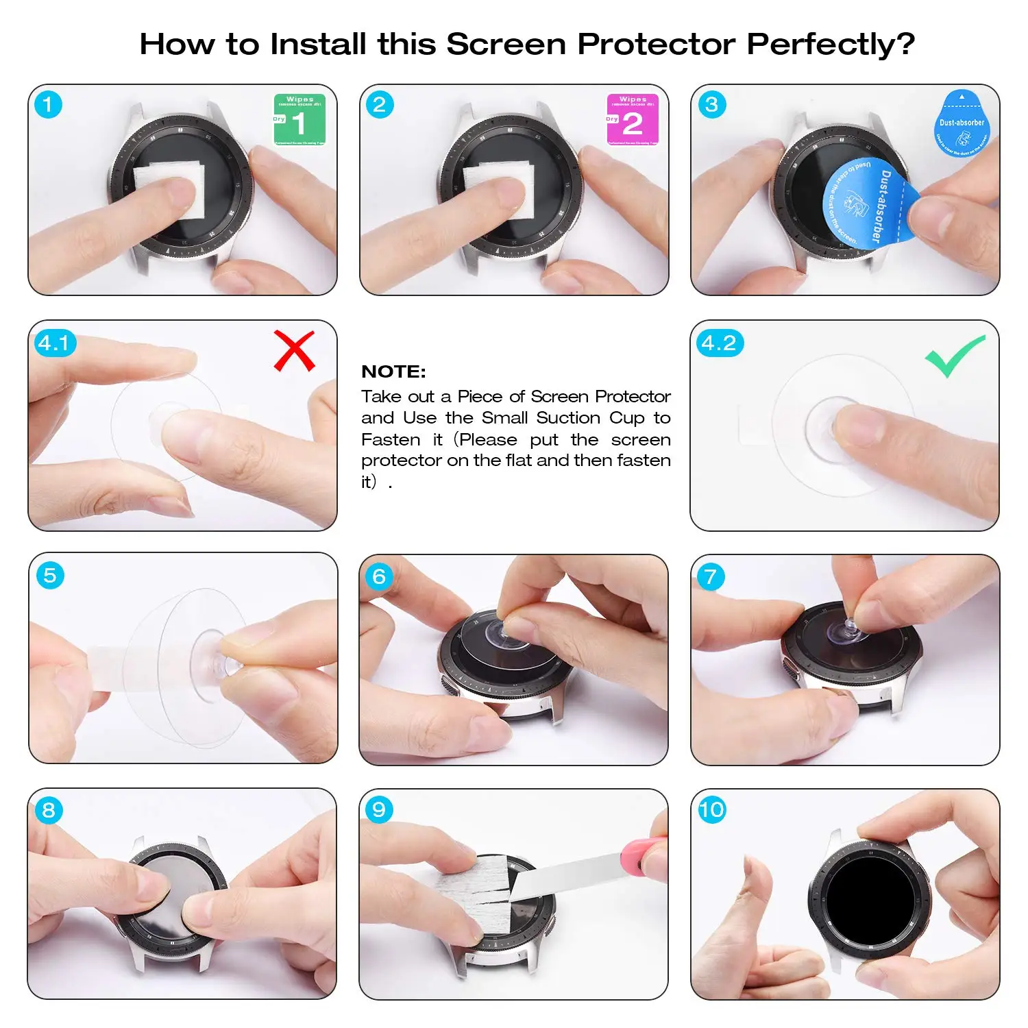 Soft Glass For Samsung Galaxy Watch 4 44mm 40mm smart watch 3D HD All-around Protector Galaxy Active 2 Screen Protector Film