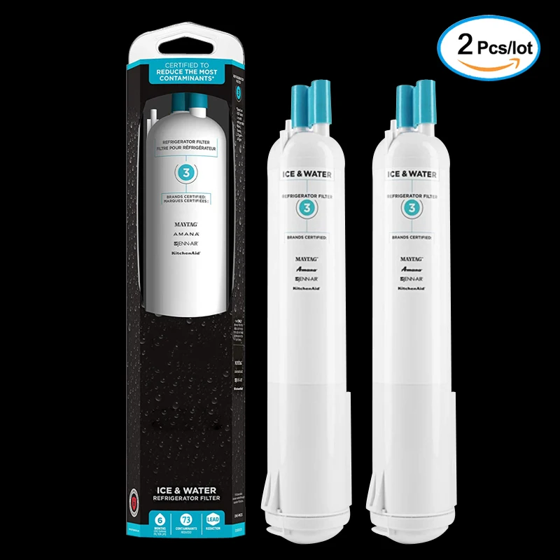 EDR3RXD1 Refrigerator Water Filter 3, Pack of 2