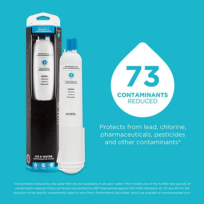 EDR3RXD1 Refrigerator Water Filter 3, Pack of 2