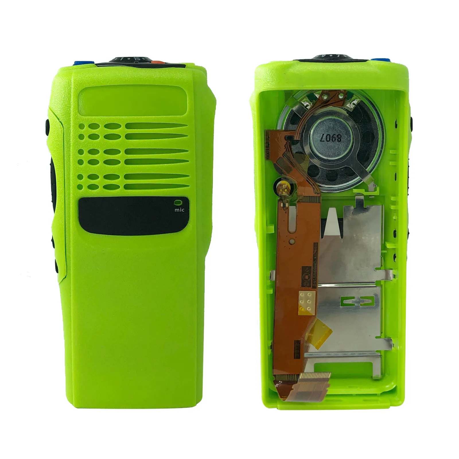6 Colors Walkie Talkies Repair Replacement Front Housing Case Kit For PRO5150 GP328 GP340 HT750 Radio With Speaker--VBLL