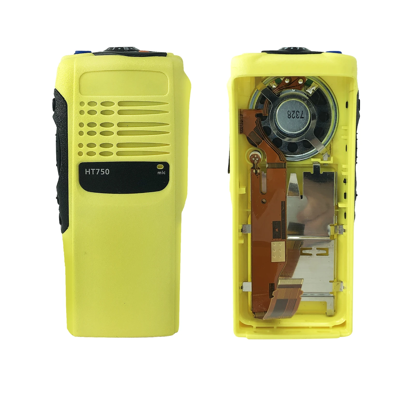 6 Colors Walkie Talkies Repair Replacement Front Housing Case Kit For PRO5150 GP328 GP340 HT750 Radio With Speaker--VBLL