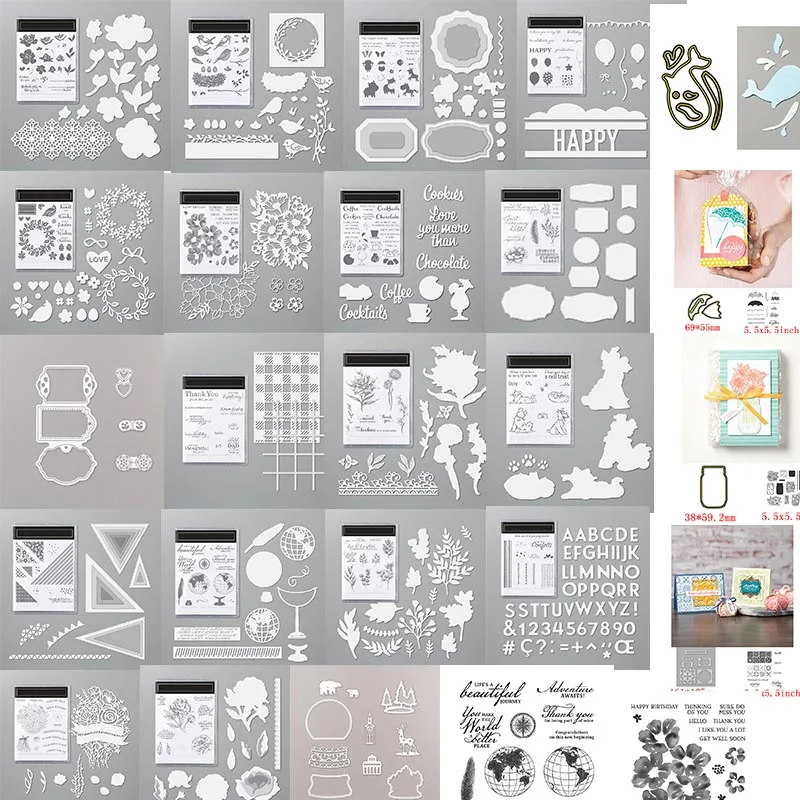 Santa Claus & Little Snowman Frame Metal Cutting Dies For Scrapbooking Craft Embossing Stencil Die Cut Card Making