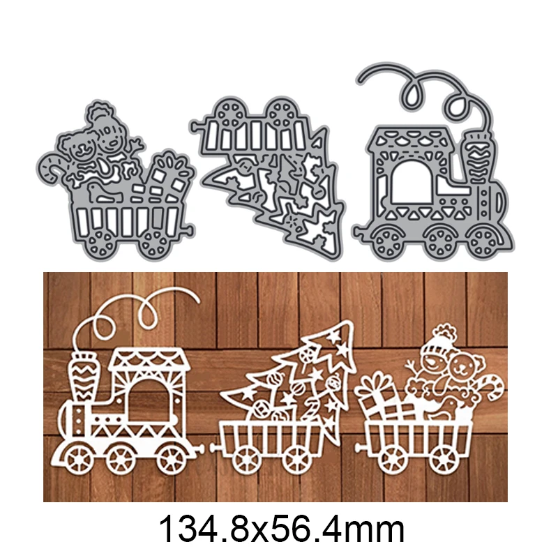 Santa Claus & Little Snowman Frame Metal Cutting Dies For Scrapbooking Craft Embossing Stencil Die Cut Card Making