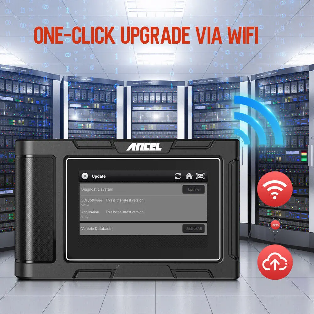 ANCEL HD3200 24V Heavy Duty Diesel Truck Scanner D.P.F Regeneration Oil Reset All System Car Diagnostic Tool for FUSO Hyundai