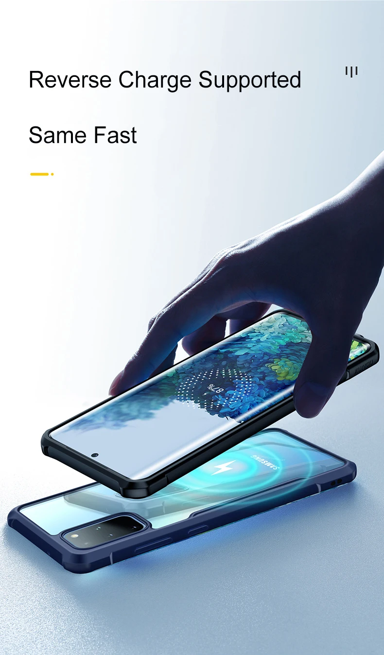 for Samsung Galaxy S20 Ultra S20+ S20 5G Phone Case,XUNDD Protective Shockproof Cover For Galaxy S20 Ultra 5G