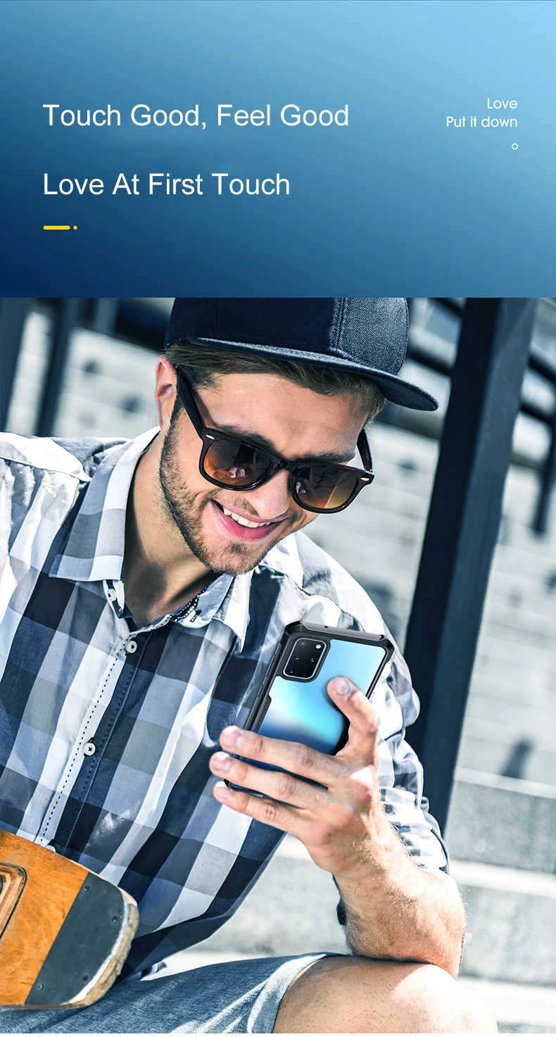 for Samsung Galaxy S20 Ultra S20+ S20 5G Phone Case,XUNDD Protective Shockproof Cover For Galaxy S20 Ultra 5G