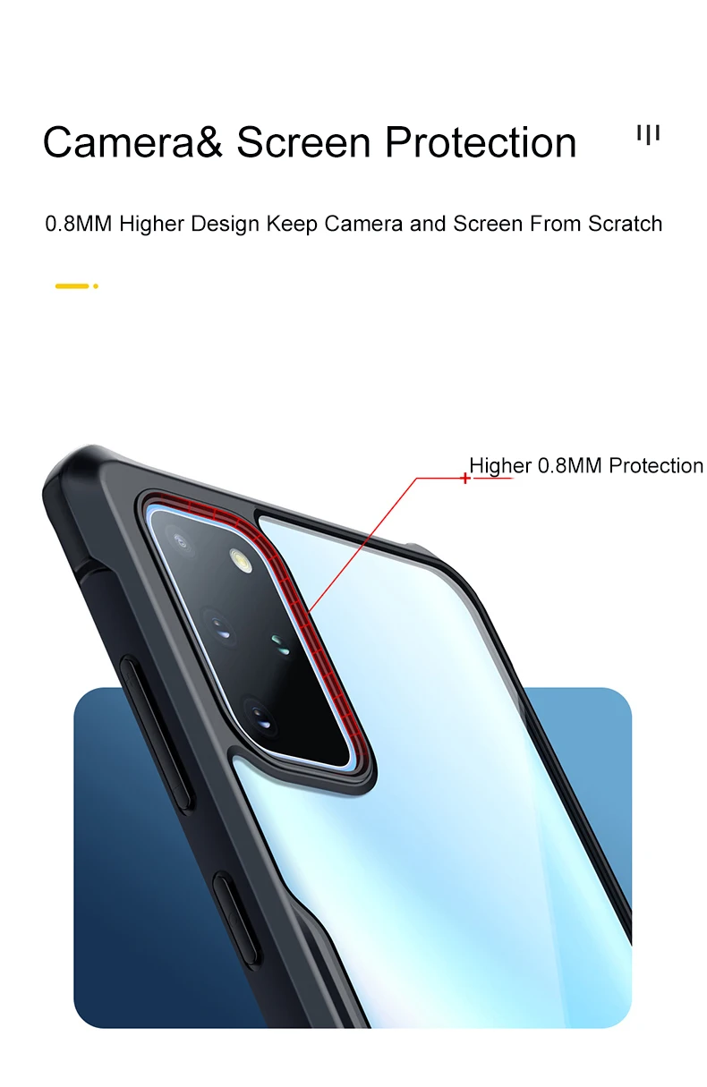 for Samsung Galaxy S20 Ultra S20+ S20 5G Phone Case,XUNDD Protective Shockproof Cover For Galaxy S20 Ultra 5G