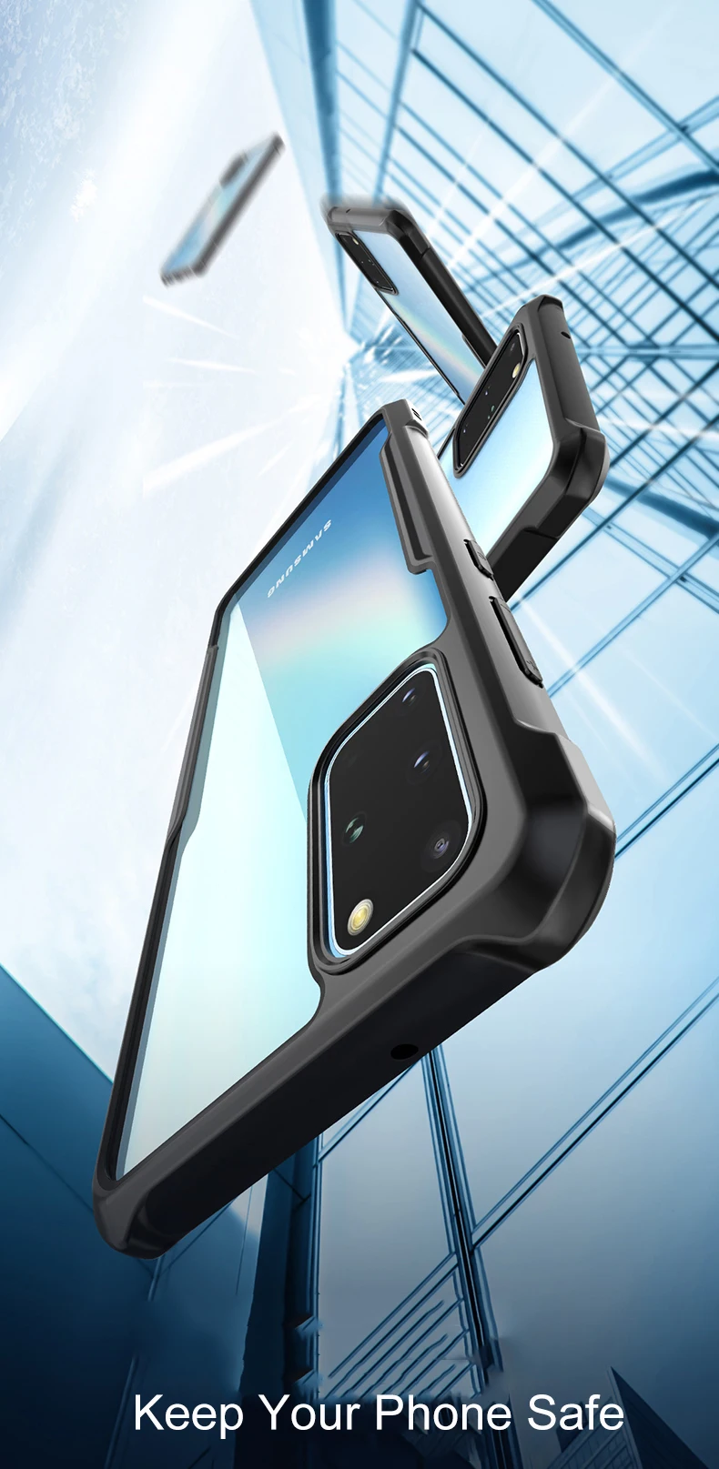 for Samsung Galaxy S20 Ultra S20+ S20 5G Phone Case,XUNDD Protective Shockproof Cover For Galaxy S20 Ultra 5G