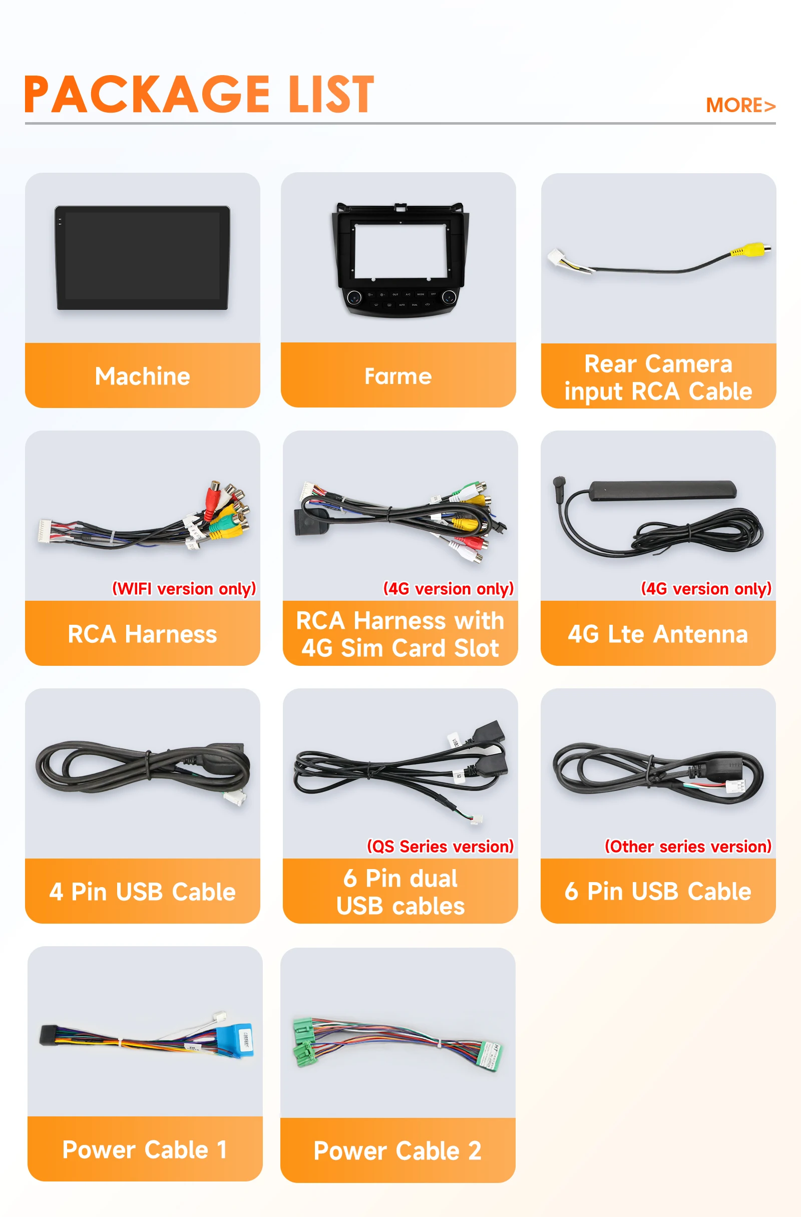 6115 Carplay Android 14 Car radio For Honda ACCORD 7 2003-2007 Autoradio Multimedia player GPS 360 Camera Screen by Snapdragon